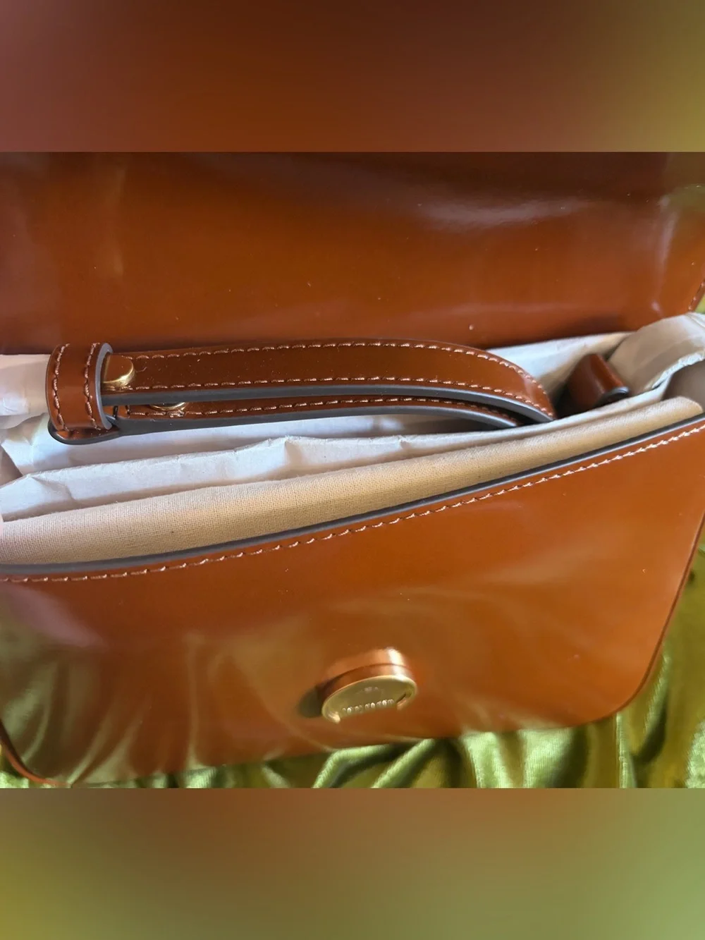 TORY BUTCH Robinson Spazzolato Leather Convertible Shoulder Bag